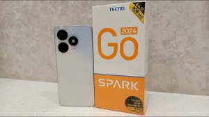 Распаковка Tecno Spark Go 2024