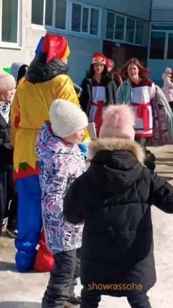 Йоу, Широкая Масленица! Блины, хоровод, гуляй, веселись, народ!Тольятти#shorts-YOUTUBE