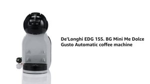 De'Longhi Coffee Machine || EDG 155 BG || Mini Me || Automatic || Black/Grey