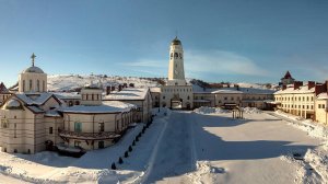 Путешествие по Самарской области, река Волга, Свято-Богородичный Казанский мужской монастырь