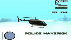 GTA San Andreas - Where is Going Police Maverick in Mission "Cop Wheels"?