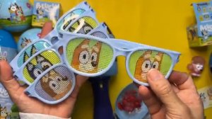 Голубые пасхальные яйца ASMR Удовлетворительные распаковочные игрушки Disney Junior