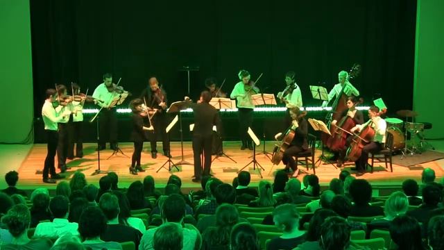 Carl Philipp Emanuel Bach: Symphony For Strings No.5 mvt.3 Motoki Tanaka Boston String Players