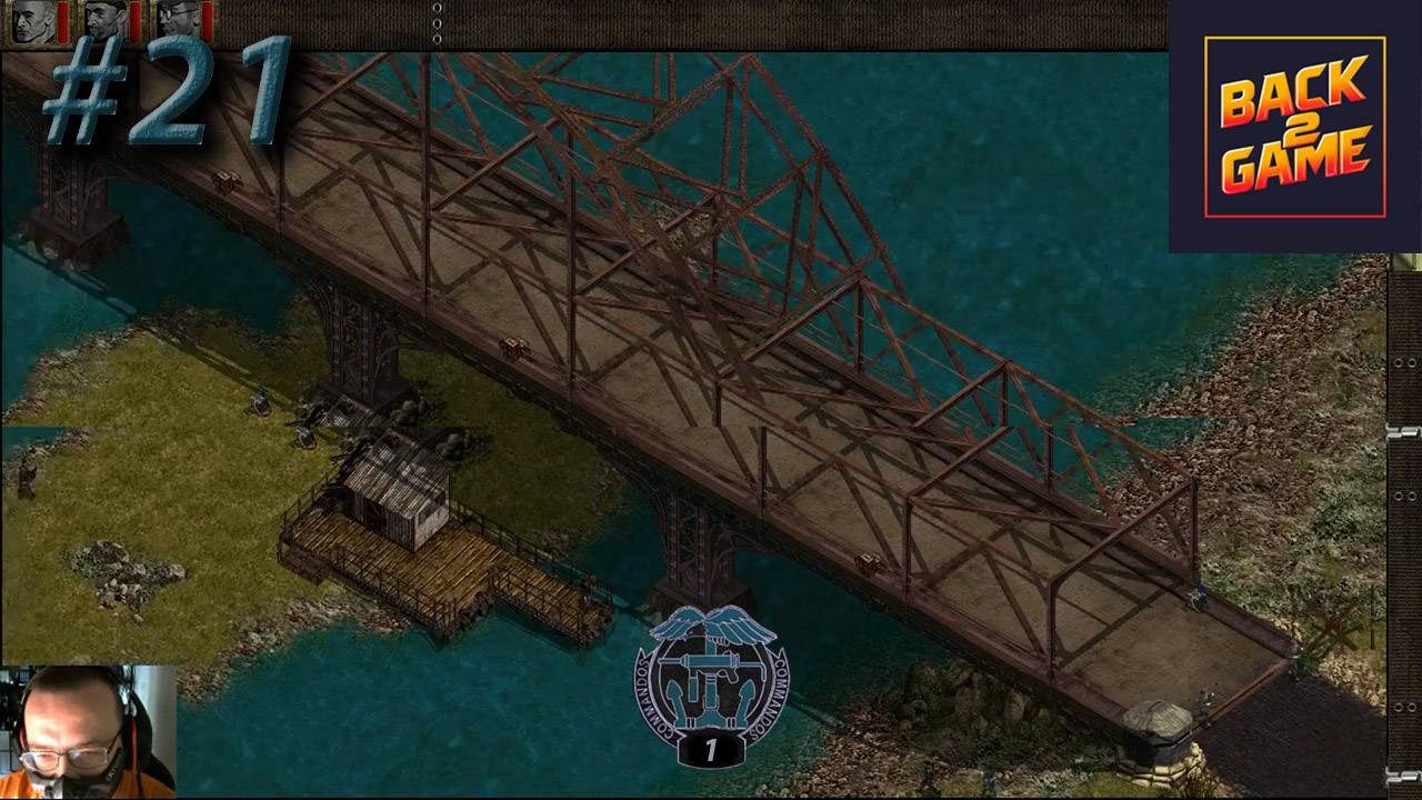 Commandos: Behind Enemy Lines #21. Миссия 16 "Огонь против огня"