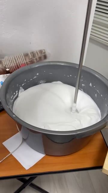 Насадка коническая -  перемешиваем плотную маску для волос  Создание косметики