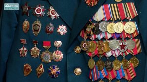 Вручение медали ветерану ВОВ Луканову Г.В.