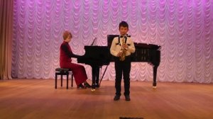 Максим Хабазашвили - А. Вайнен "Маленький концерт" 2 и 3 часть