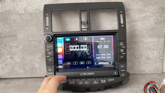 Магнитола для Toyota Crown S200 (2008-2012) #megazvuk смотреть онлайн