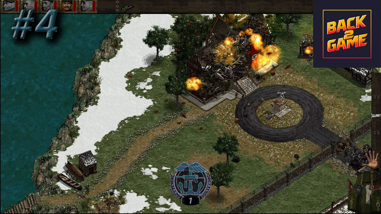 Commandos: Behind Enemy Lines #4. Миссия 4 "Вопрос чести"