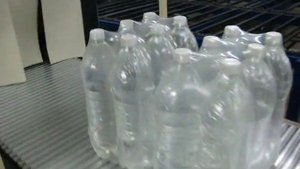 Групповая упаковка бутылок (5 групп)