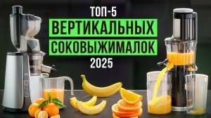 Лучшие вертикальные соковыжималки. Какую соковыжималку выбрать в 2025 году?