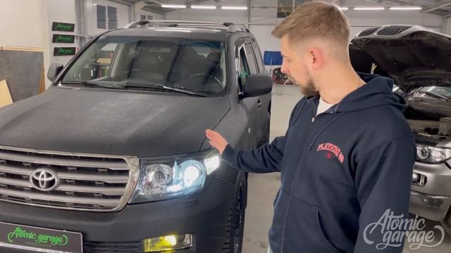 4 BiLed линзы в фары Land Cruiser 200 | Линзованные ПТФ