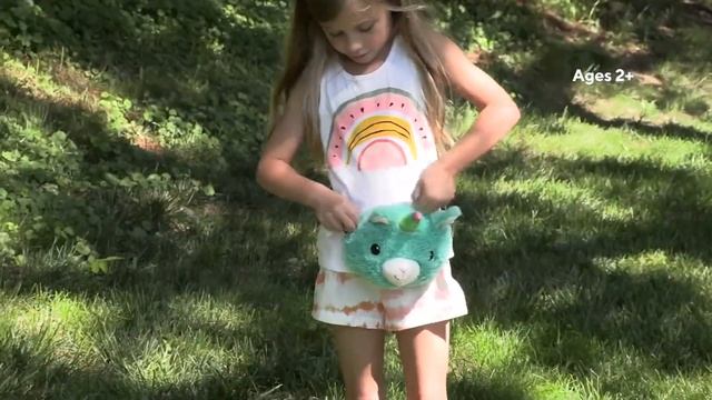 Cuddle Barn Enchanted Plush Fanny Pack with Sound on QVC смотреть онлайн