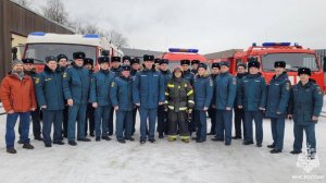 🔥 Проводили на пенсию, смыв копоть пожаров