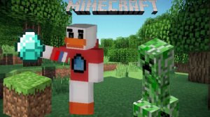 Играю в майнкрафт выживание!!!Сделал домик