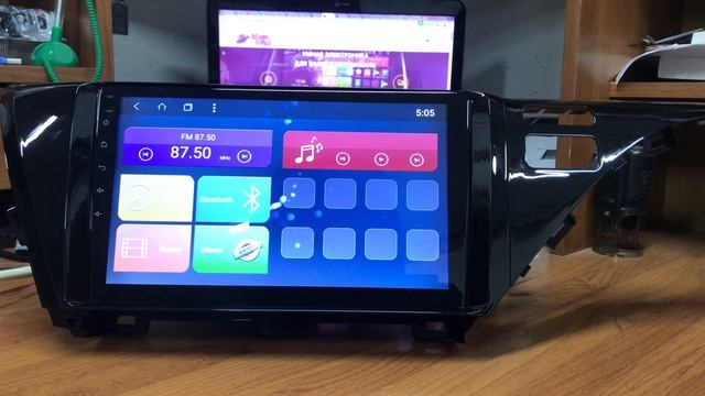 Магнитола на Toyota Camry v70 c монохромном дисплеем (8 ядер) #megazvuk смотреть онлайн