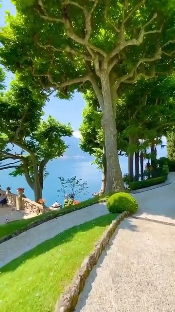 🔴Италия 🇮🇹, Вилла Бальбьянелло🏡 #Италия #Озера #РоскошныйОтдых #вокругсвета #красивыеместа