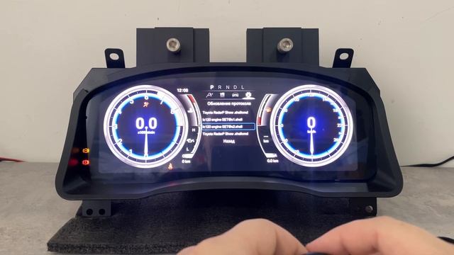 Цифровая приборная панель для Toyota Land Cruiser Prado 120 и Lexus GX470 Есть русский язык смотреть онлайн