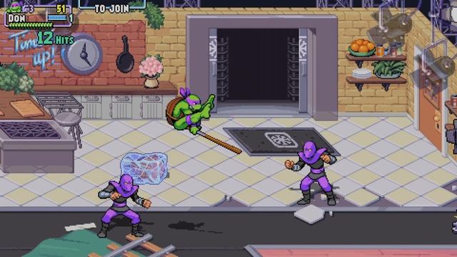 Teenage Mutant Ninja Turtles: Shredders Revenge Donatello retrogaming