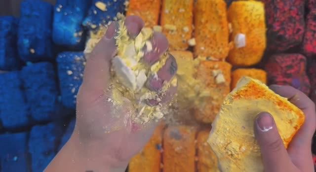 Асмр мел💛💜💙 смотреть онлайн