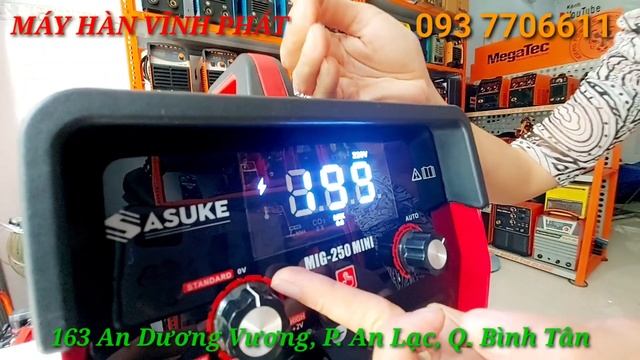 🔴 [ CHUẨN XỊN NHẬT ] Máy Mig 250 Mini Đa Năng, Màn Hình Led, Siêu Thông Minh Ai Cũng Có Thể Hàn.