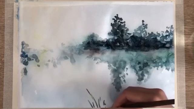 Анна Зак. Акварель. Различные Техники. Часть - 9. смотреть онлайн