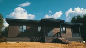 Дом из газобетона, площадью 148м2, построенный СК Эколайф в Кусуново