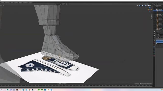 Blender: PS1/XBOX Style Low Poly Low Resolution Character Timelapse смотреть онлайн