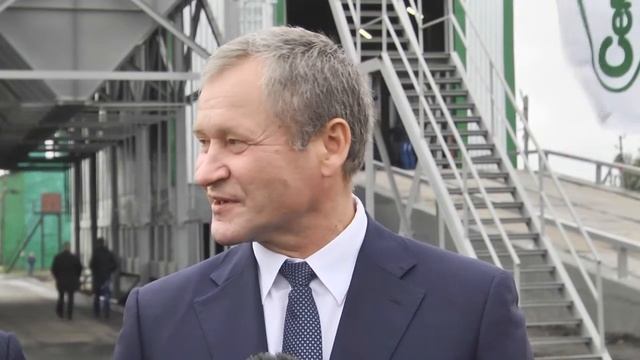 Алексей Кокорин об открытии семеноводческого комплекса ООО «Агрокомплекс «Кургансемена»
