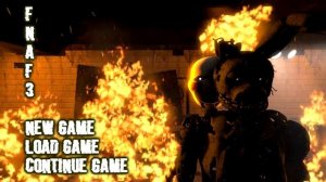 [SFM FNAF 3] Custom Main Menu