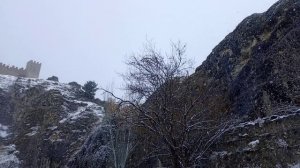 Снег февраль