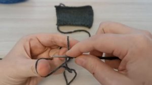 Вязание для начинающих, видео урок  Перекрестный набор петель Болгарский зачин