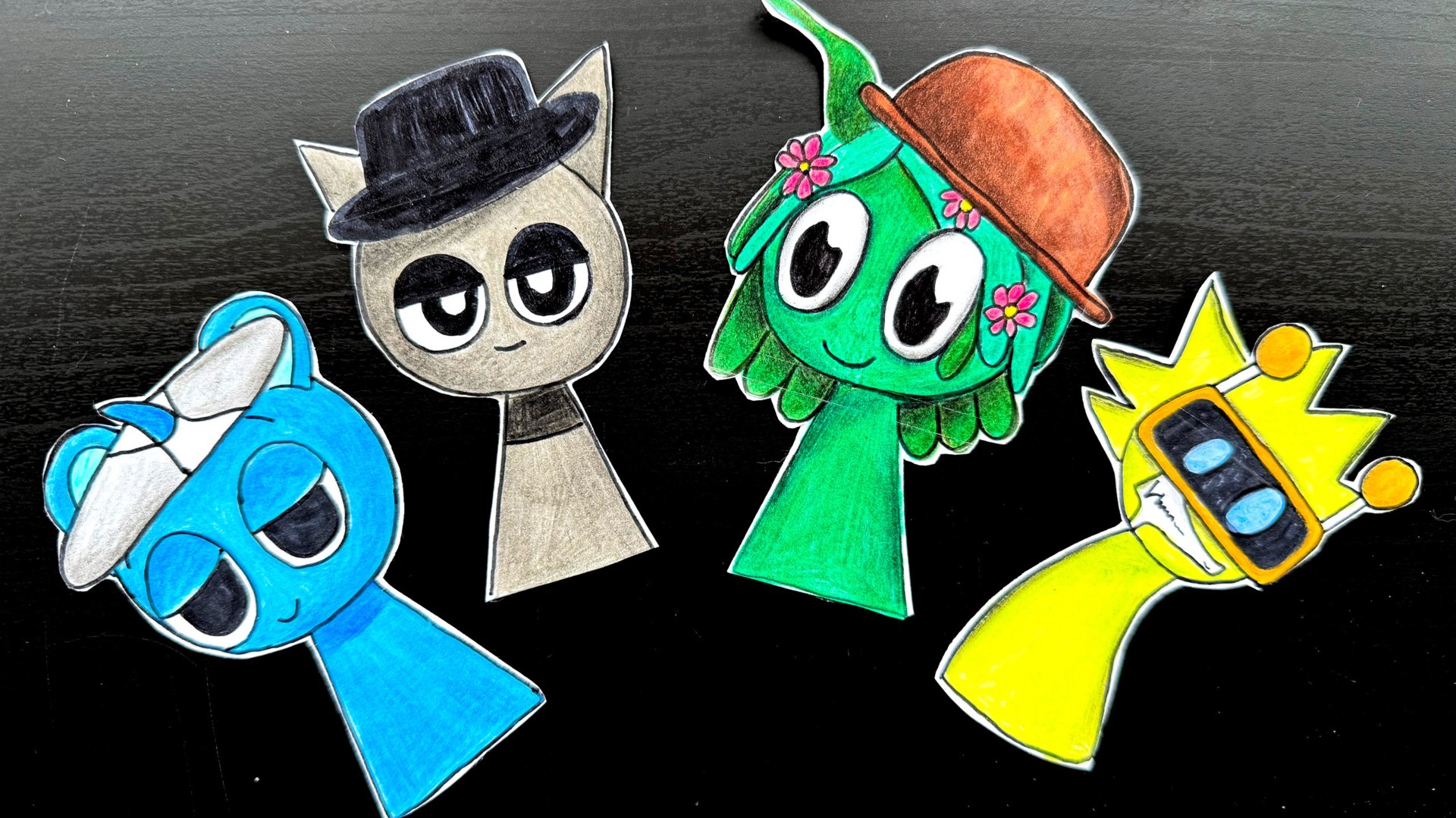 Рисуем Спрунки / Incredibox SPRUNKI смотреть онлайн