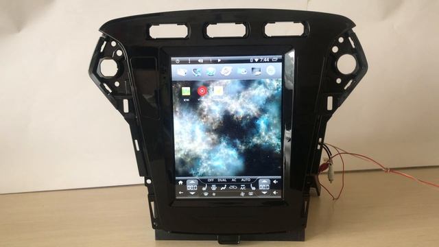 Магнитола Tesla Style на Ford Mondeo 4 MegaZvuk T8-1066 android 6 (8 ядер) смотреть онлайн