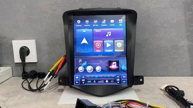 Магнитола в стиле Tesla (Teсла) для Chevrolet Cruze (2008 - 2013) смотреть онлайн