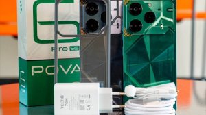 Распаковка Tecno Pova 6