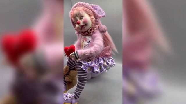 Коллекционная кукла : « Лиза»