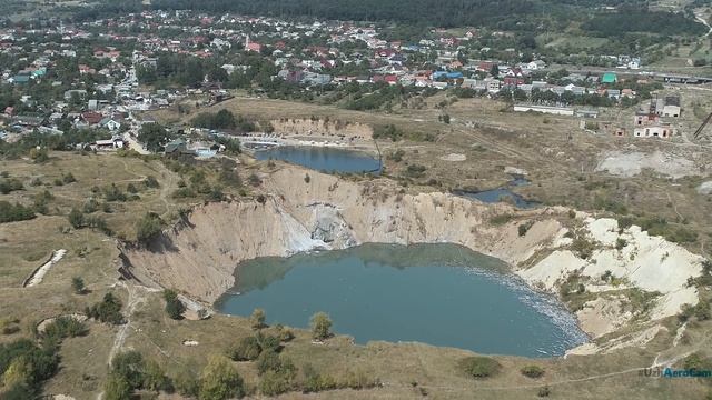 Закарпатське Солотвино з висоти пташиного польоту смотреть онлайн