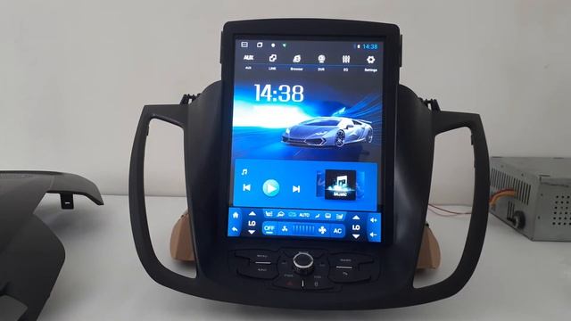 Магнитола на Ford Kuga 2 Tesla Style смотреть онлайн