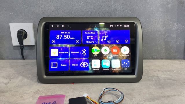 Магнитола для Toyota Crown S170 (1999-2007) обзор на столе #megazvuk смотреть онлайн