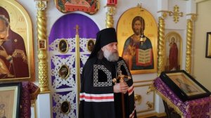 Проповедь епископа Скопинского и Шацкого Питирима (Творогова) после Великого повечерия. 05.03.25.