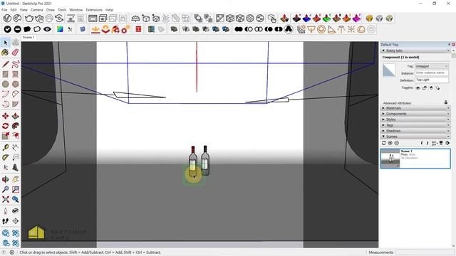 How to Setup a Studio Lighting Setup in Vray 5 for Sketchup |  Vray Tutorial | Sketchup Guru
