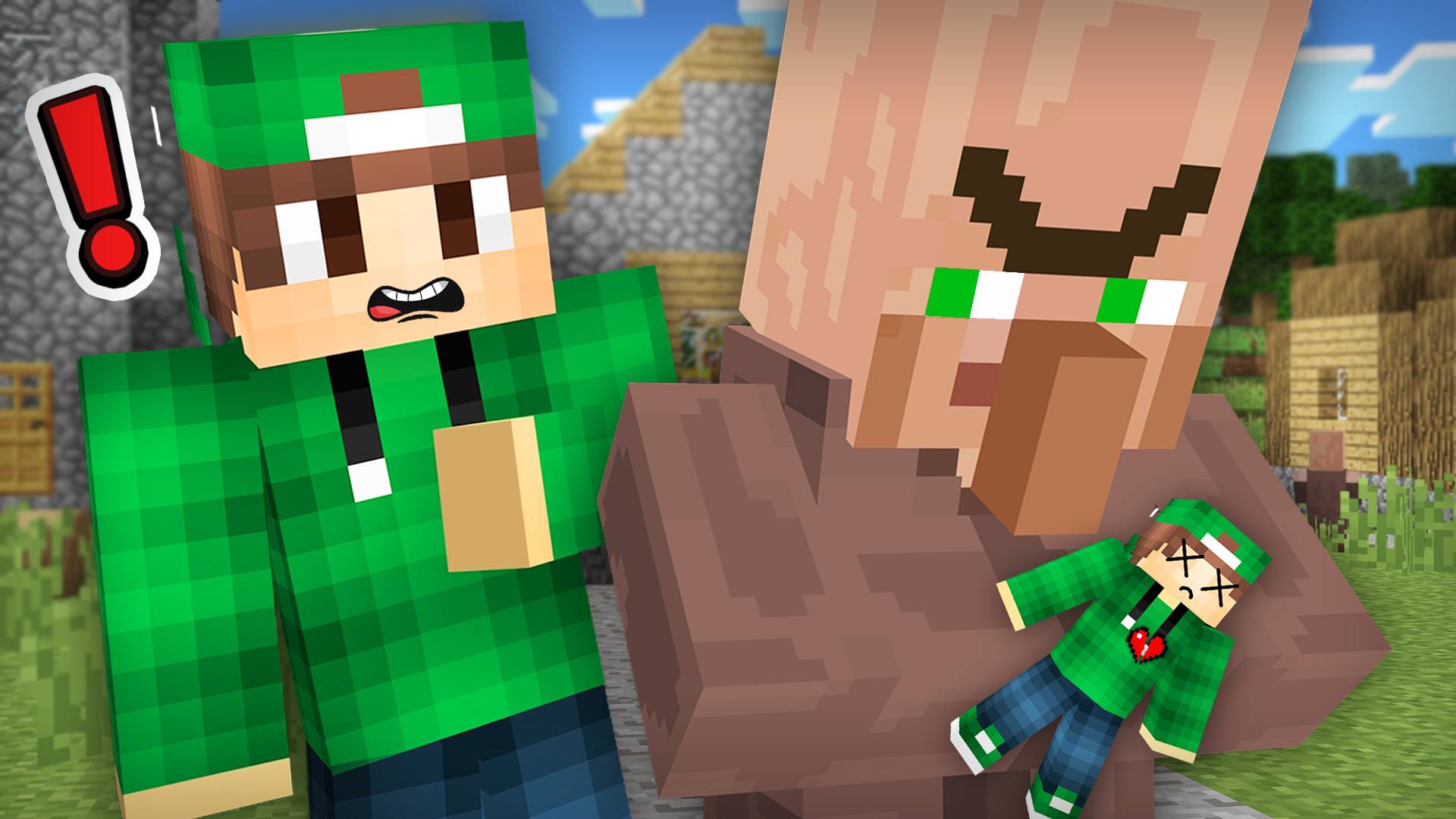 ЖИТЕЛЬ ПРОКЛЯЛ МЕНЯ В МАЙНКРАФТ | Риколит Minecraft
