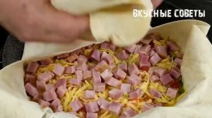 Вкуснятина на ЗАВТРАК за 15 минут – Быстрый и вкусный рецепт из лаваша – Ленивый завтрак