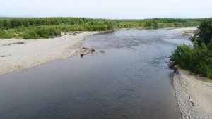 Магадан 2017г река Ола район пос Гадля запись 4К DJI 0332