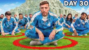 Mr.Beast - 100 Человек, 100 Кругов, 1 Победитель Получит $500,000