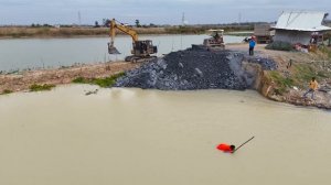 Строительство, новая дорога, засыпка , обзор