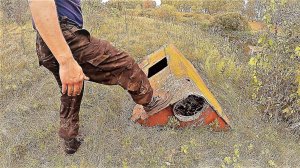 Нарвался на некопанное место. Коп металлолома одна находка за другой.