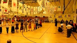 Lee Otterholdt teaching Armenian Candle Dance