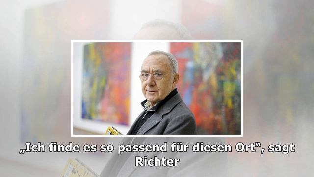 Münster: gerhard richter schenkt münster ein kunstwerk